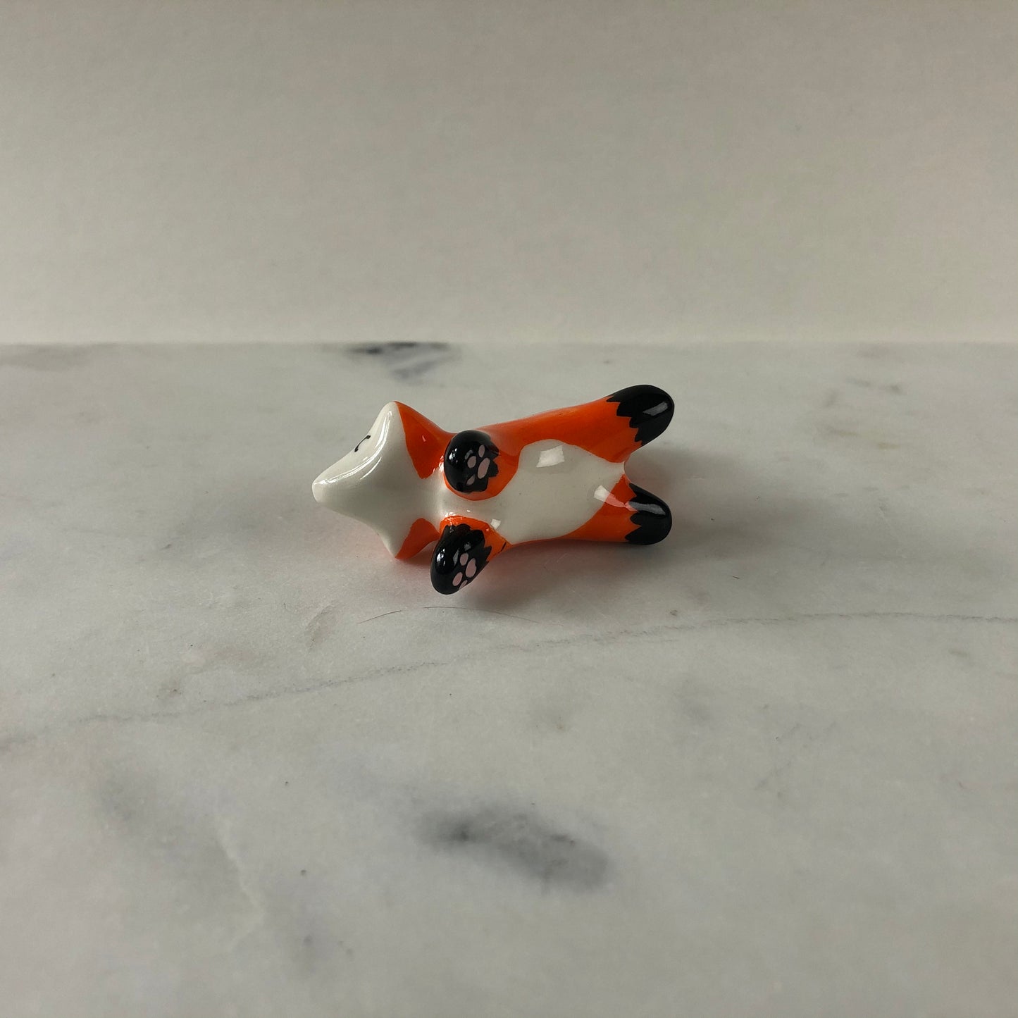 Fox Porcelain Ornament