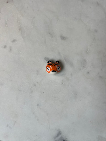 Tiger Porcelain Magnet