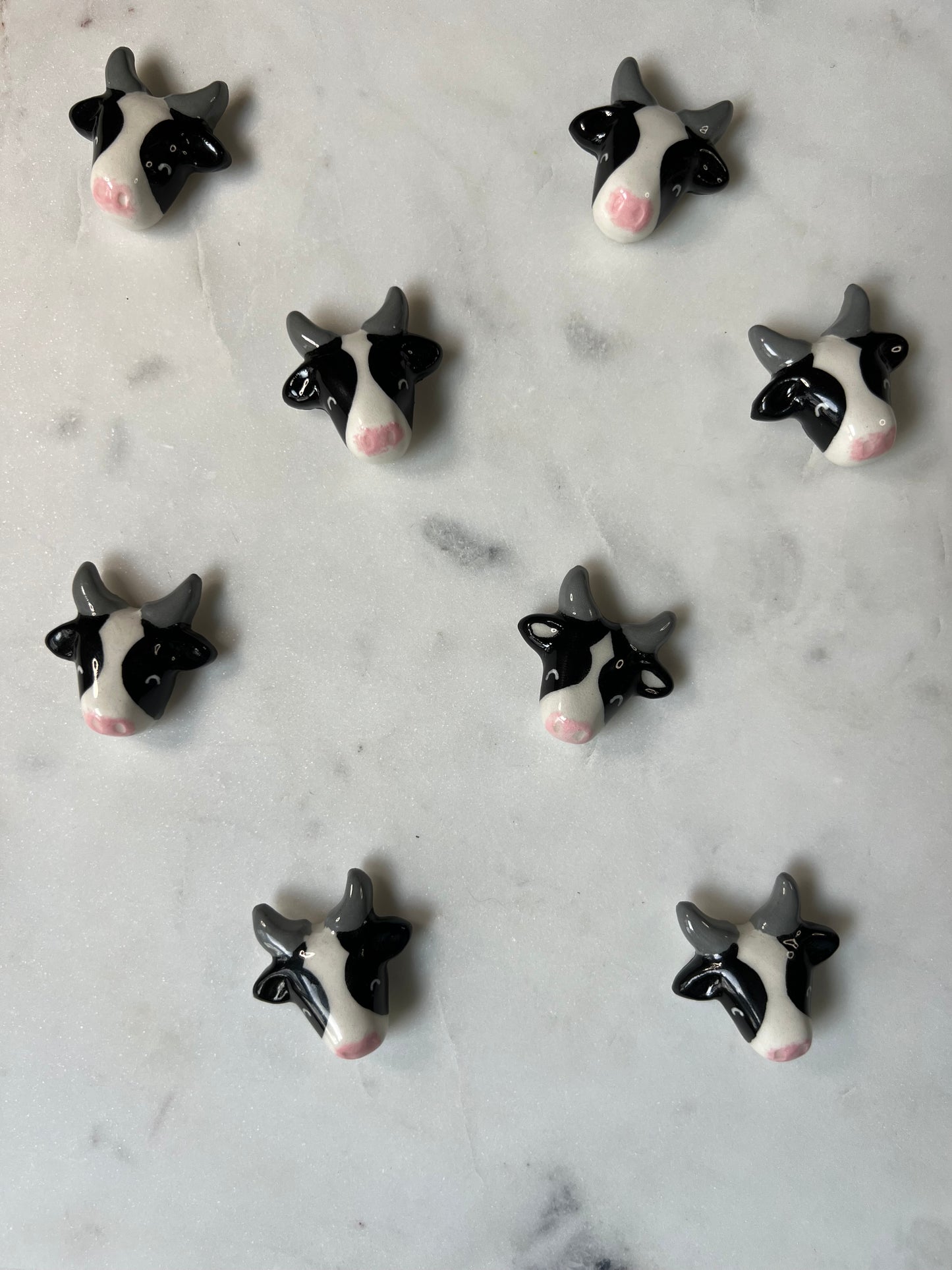 Cow Porcelain Magnet