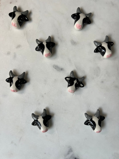 Cow Porcelain Magnet