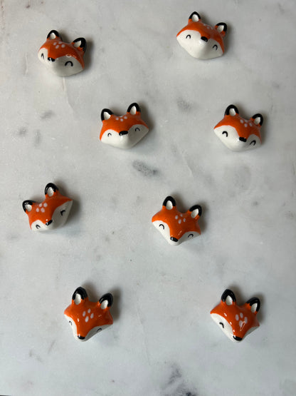 Fox Porcelain Magnet