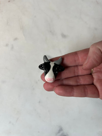 Cow Porcelain Magnet