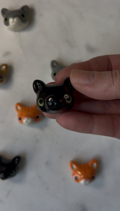 Cat Porcelain Magnet
