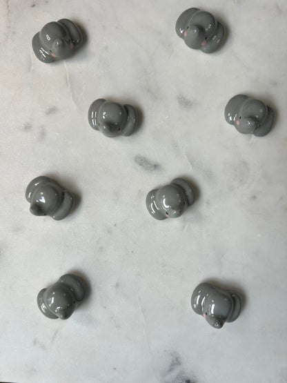 Elephant Porcelain Magnet