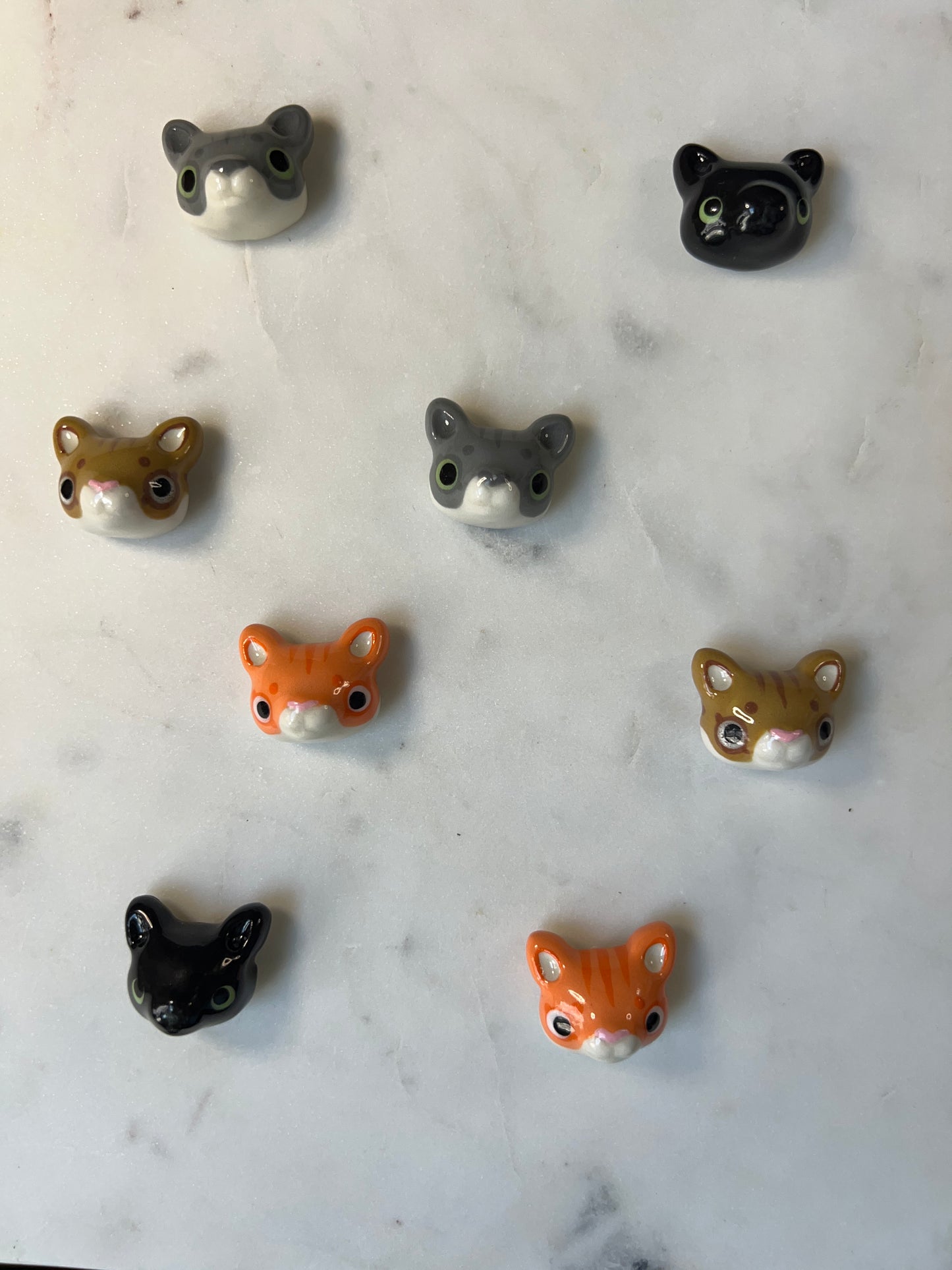 Cat Porcelain Magnet