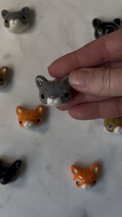 Cat Porcelain Magnet