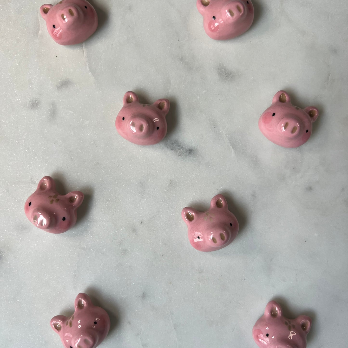 Pig Porcelain Magnet