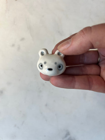 Polar Bear Porcelain Magnet