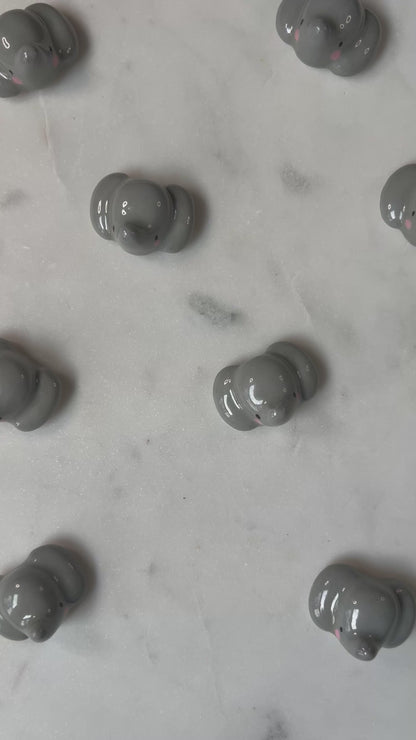 Elephant Porcelain Magnet