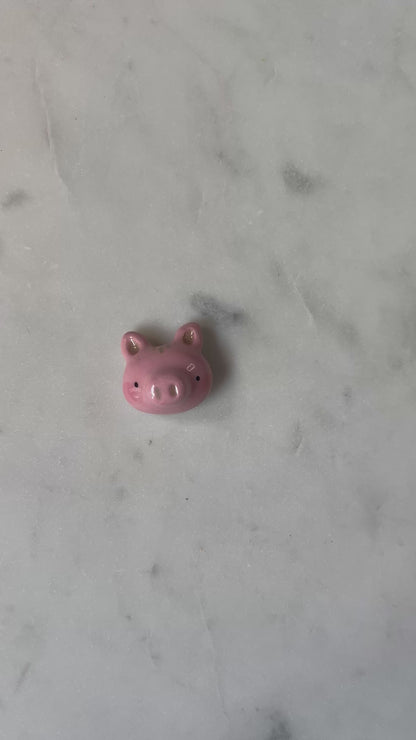Pig Porcelain Magnet