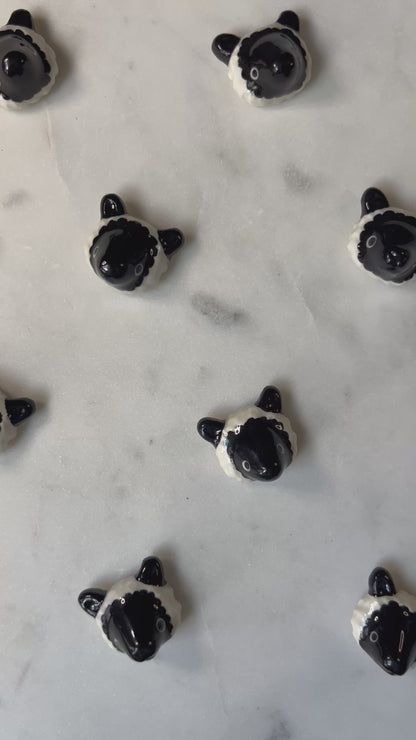 Sheep Porcelain Magnet