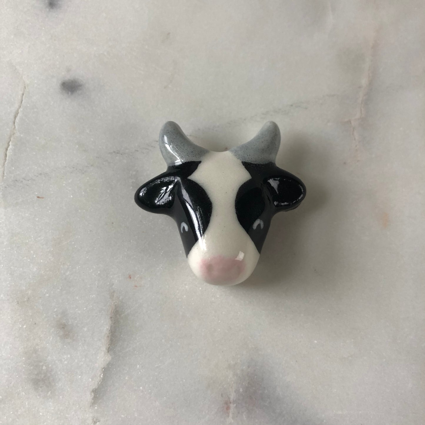 Cow Porcelain Magnet