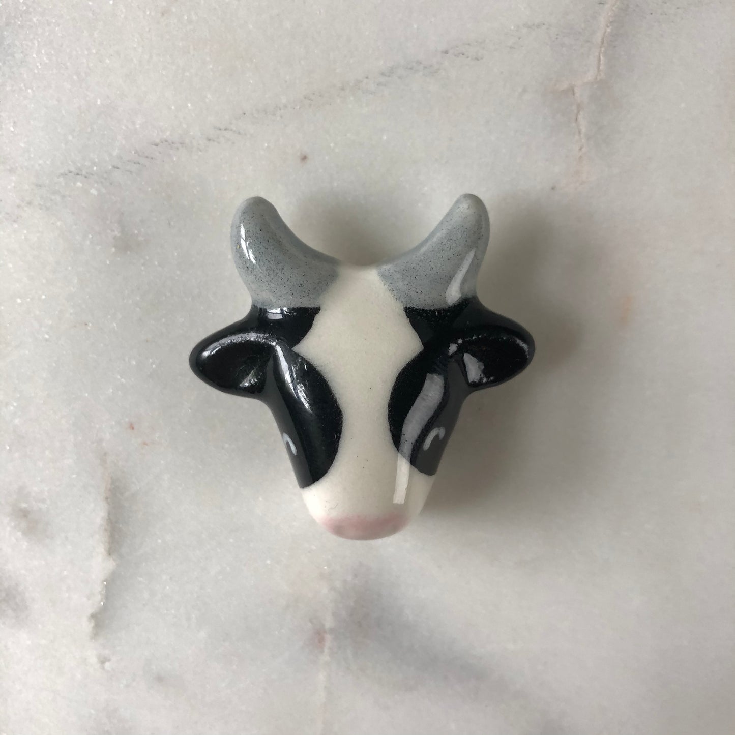 Cow Porcelain Magnet