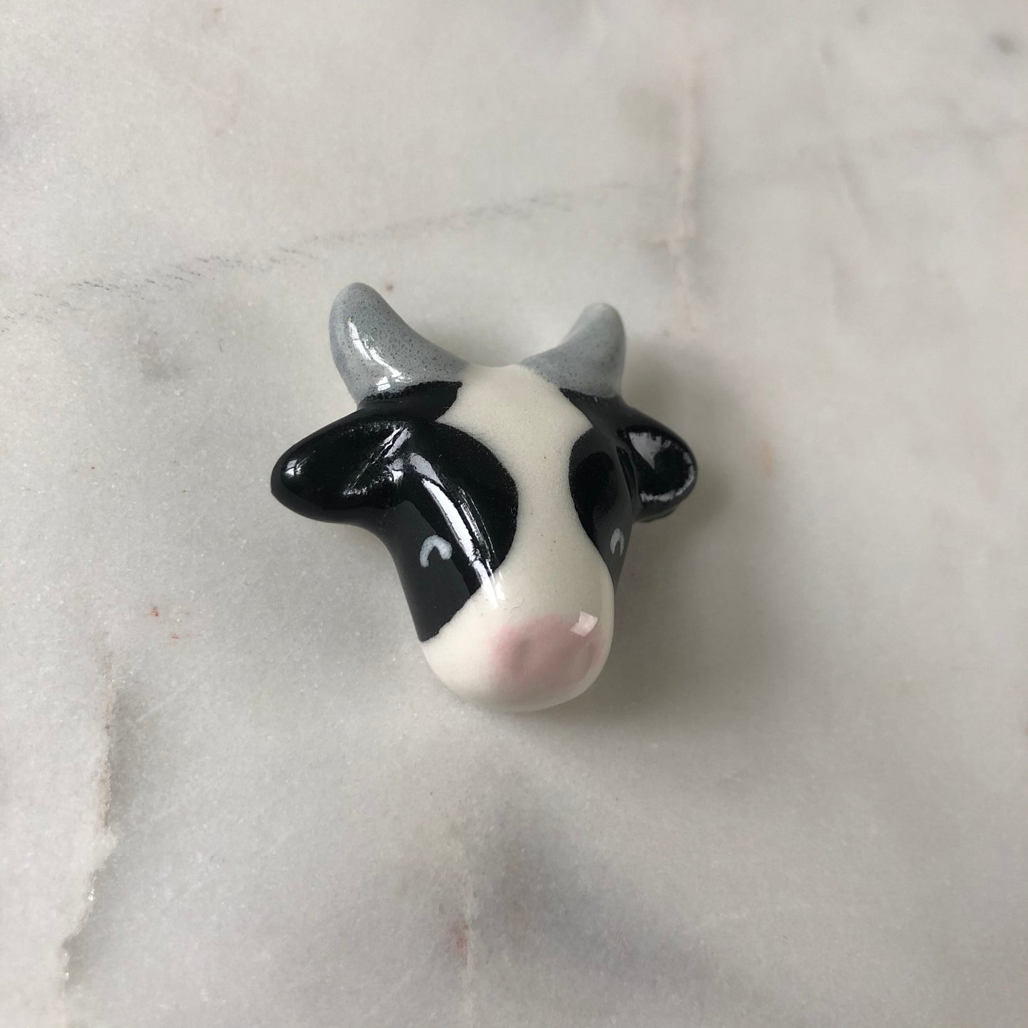 Cow Porcelain Magnet