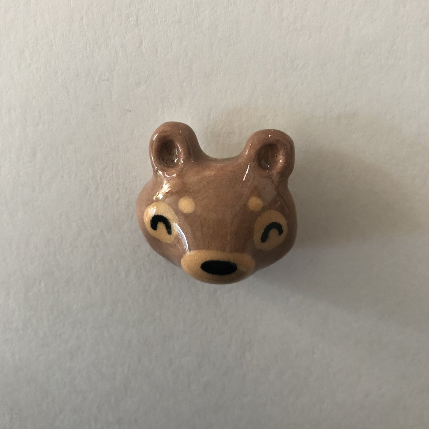 Brown Bear Porcelain Magnet