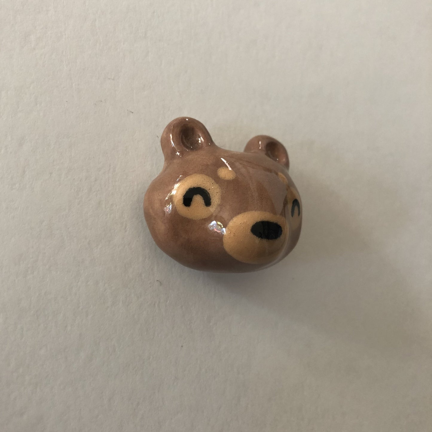 Brown Bear Porcelain Magnet