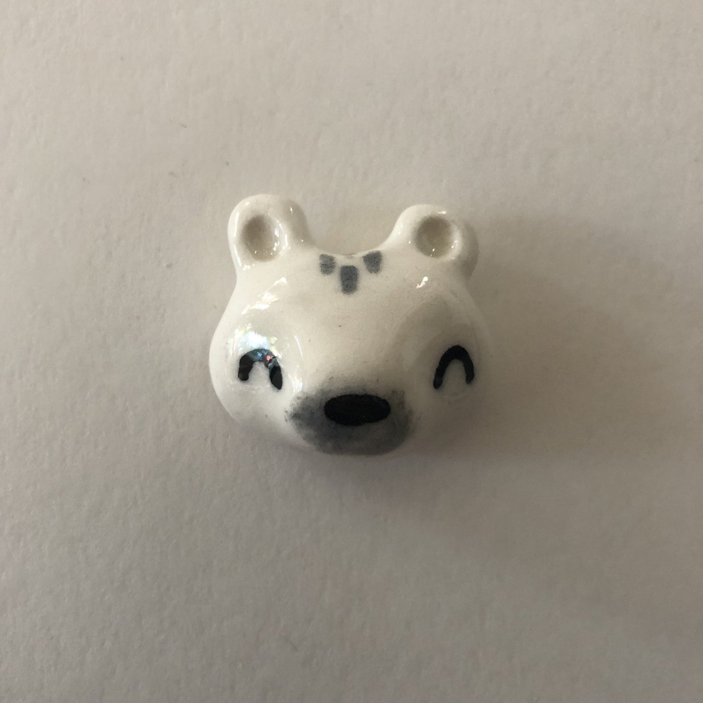 Polar Bear Porcelain Magnet