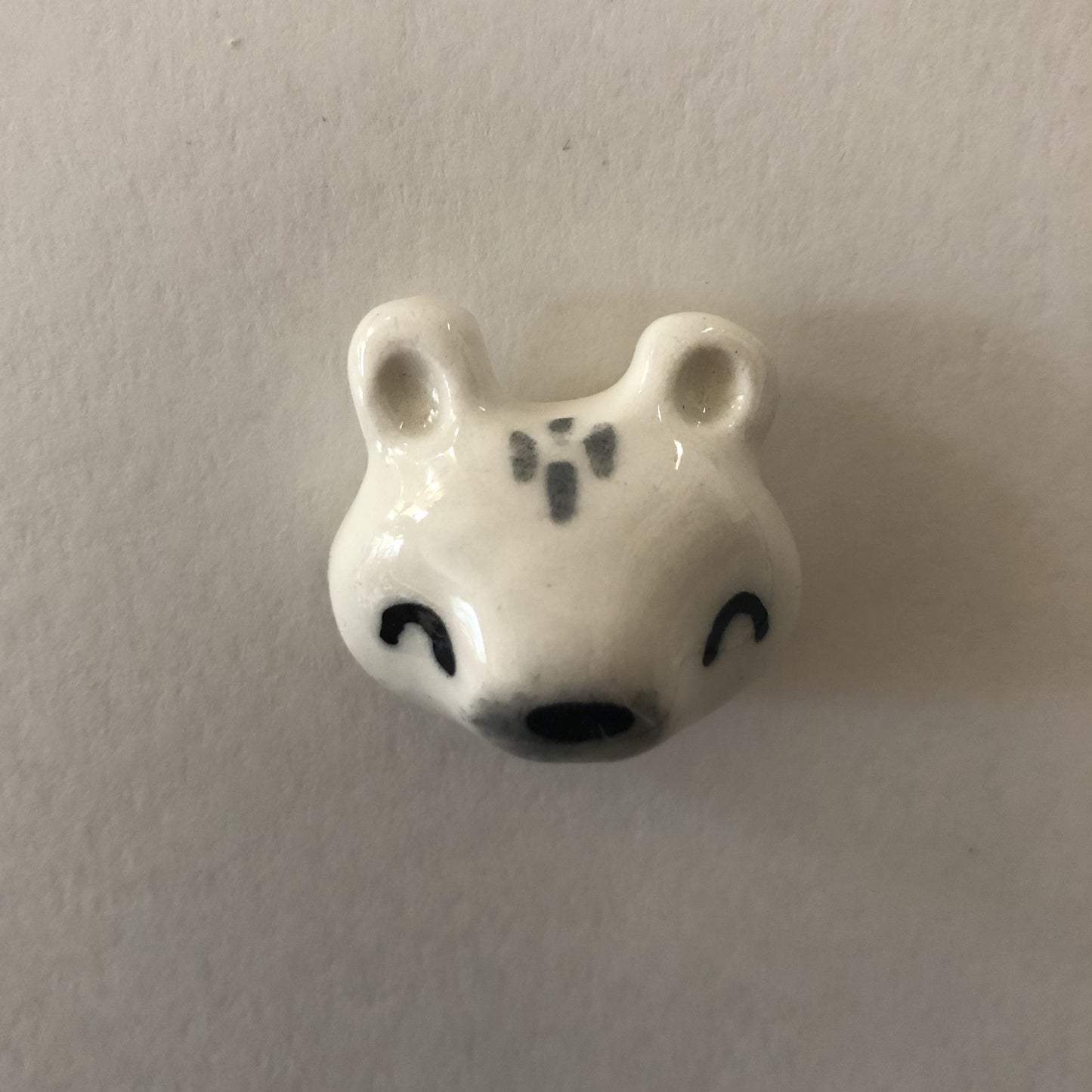 Polar Bear Porcelain Magnet