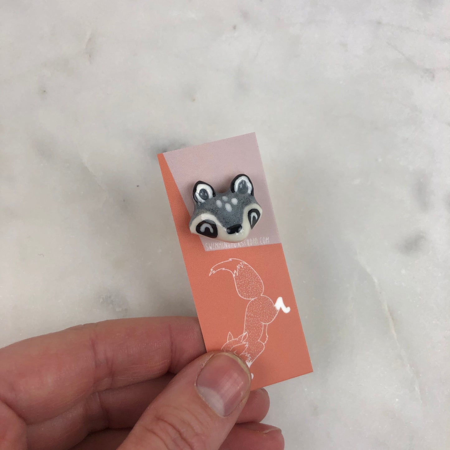 Raccoon Animal Lapel Pins