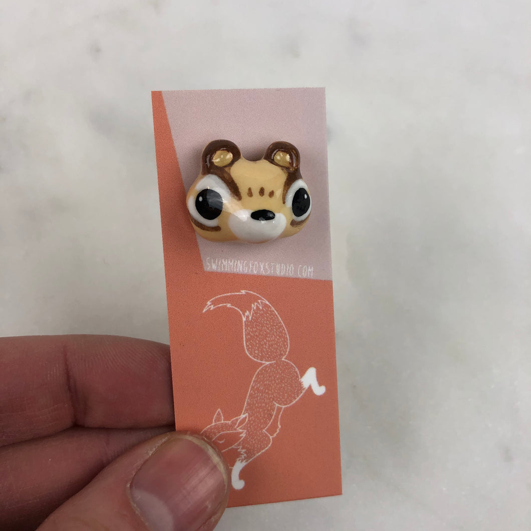 Chipmunk Animal Lapel Pins