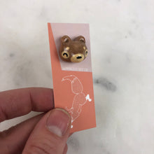 Load image into Gallery viewer, Bear Animal Lapel Pin
