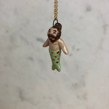 Load image into Gallery viewer, Merman Pendent Necklace
