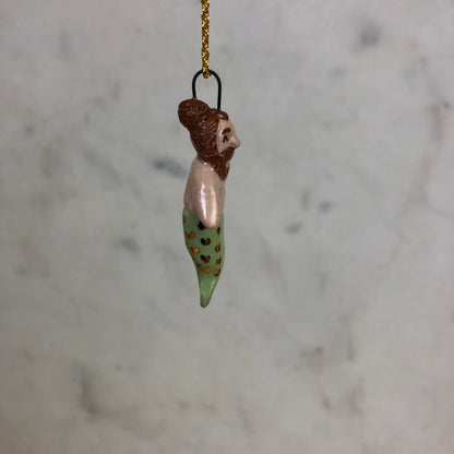 Merman Pendent Necklace