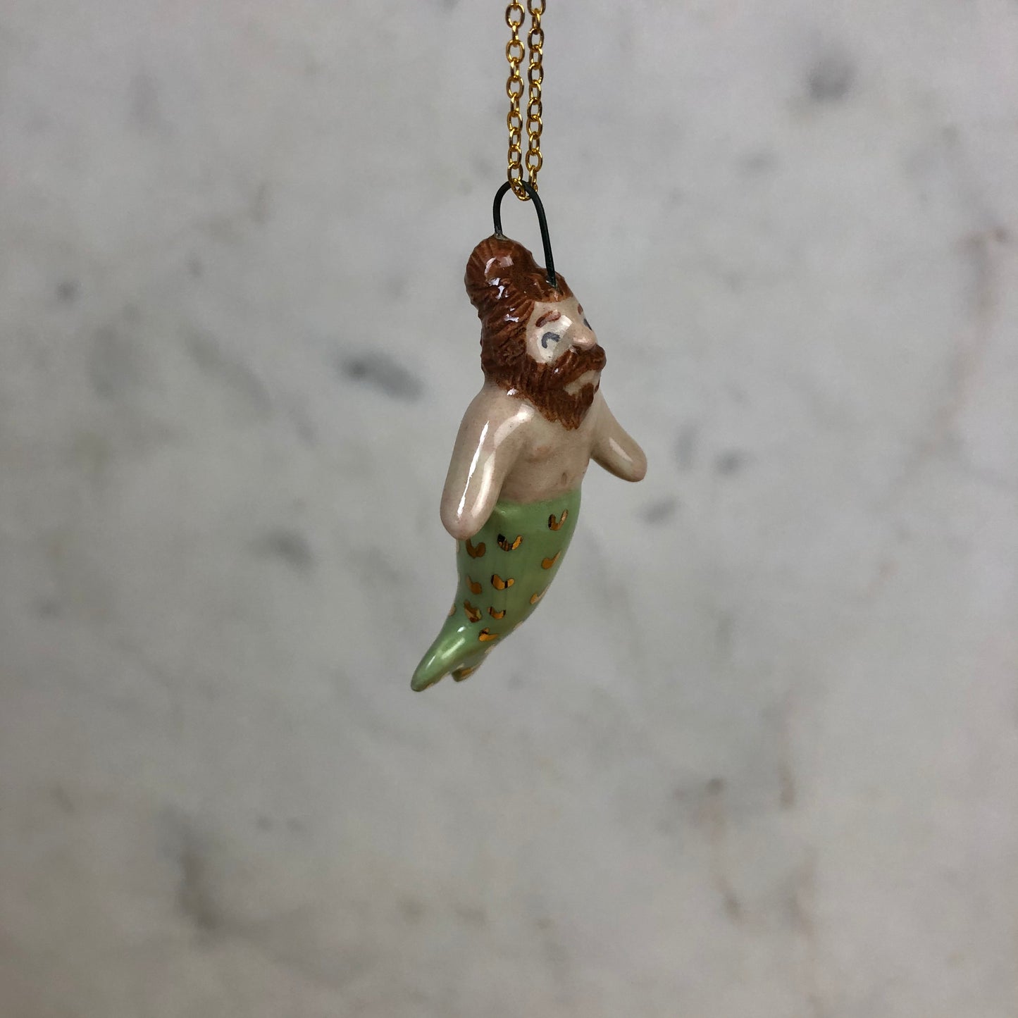 Merman Pendent Necklace