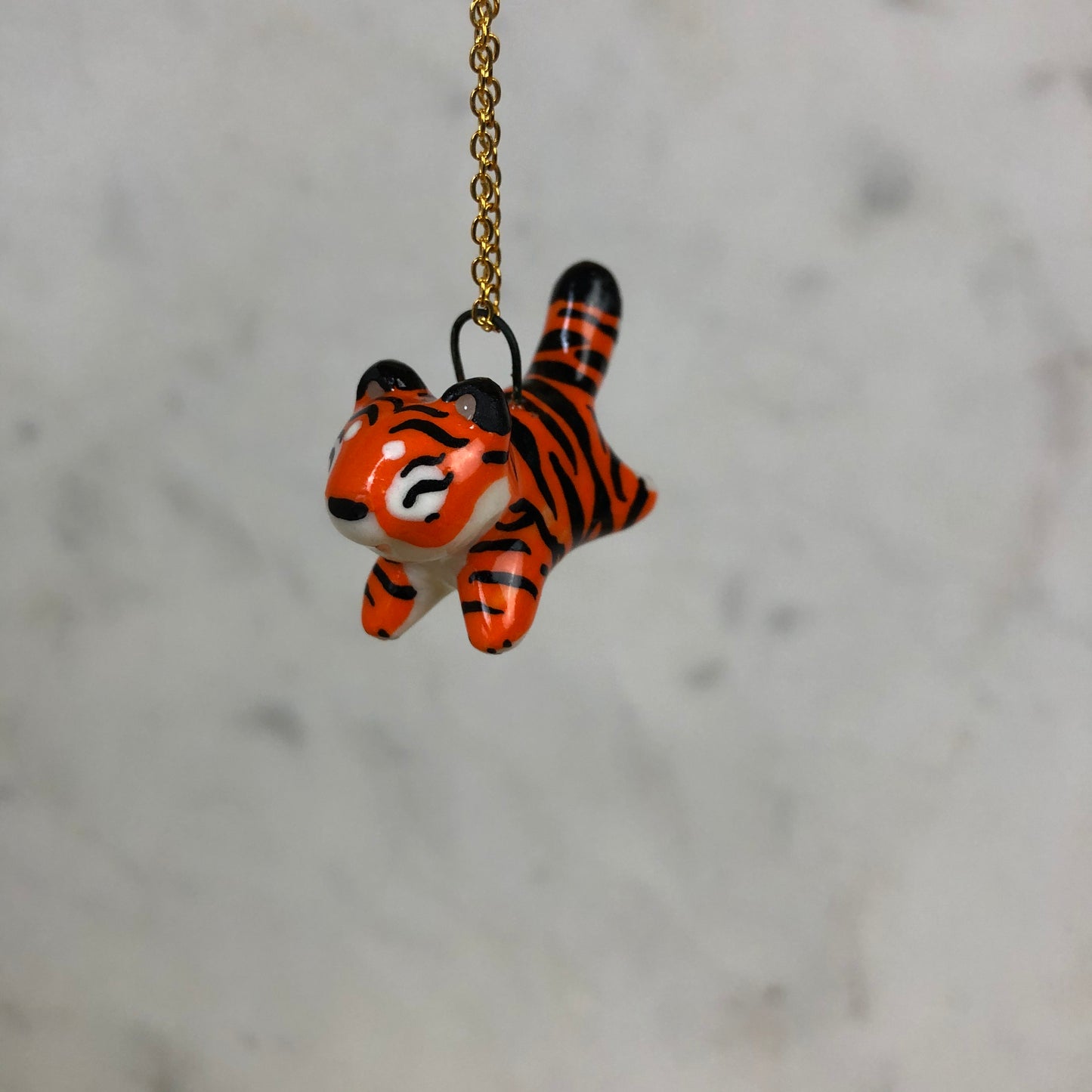 Tiger Pendent Necklace