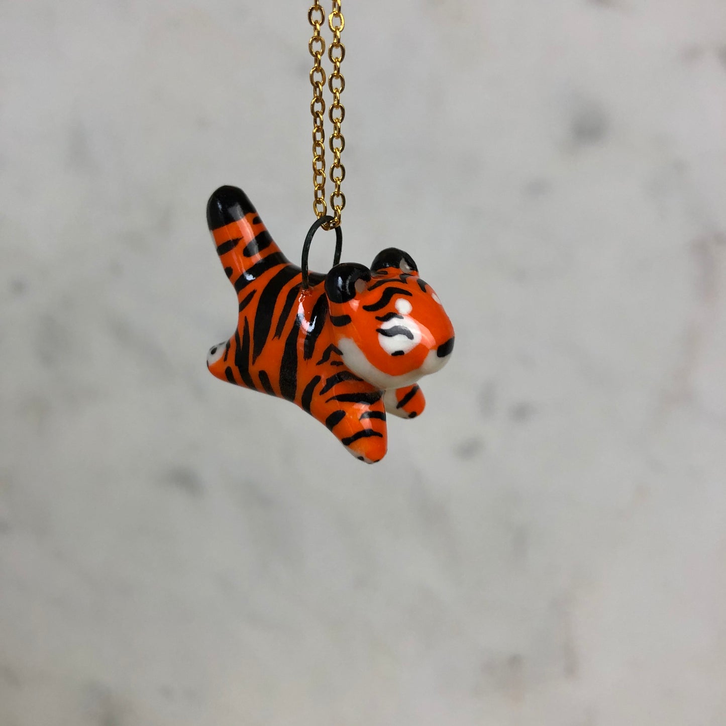 Tiger Pendent Necklace