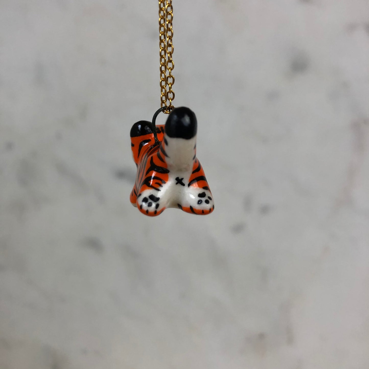 Tiger Pendent Necklace