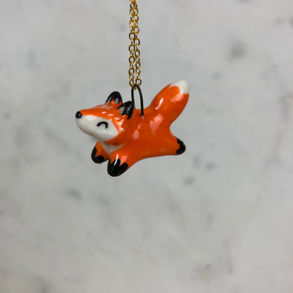 Fox Pendent Necklace