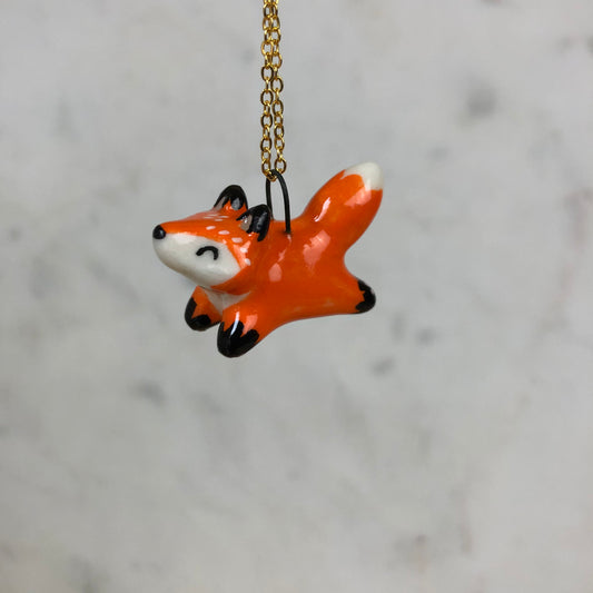 Fox Pendent Necklace