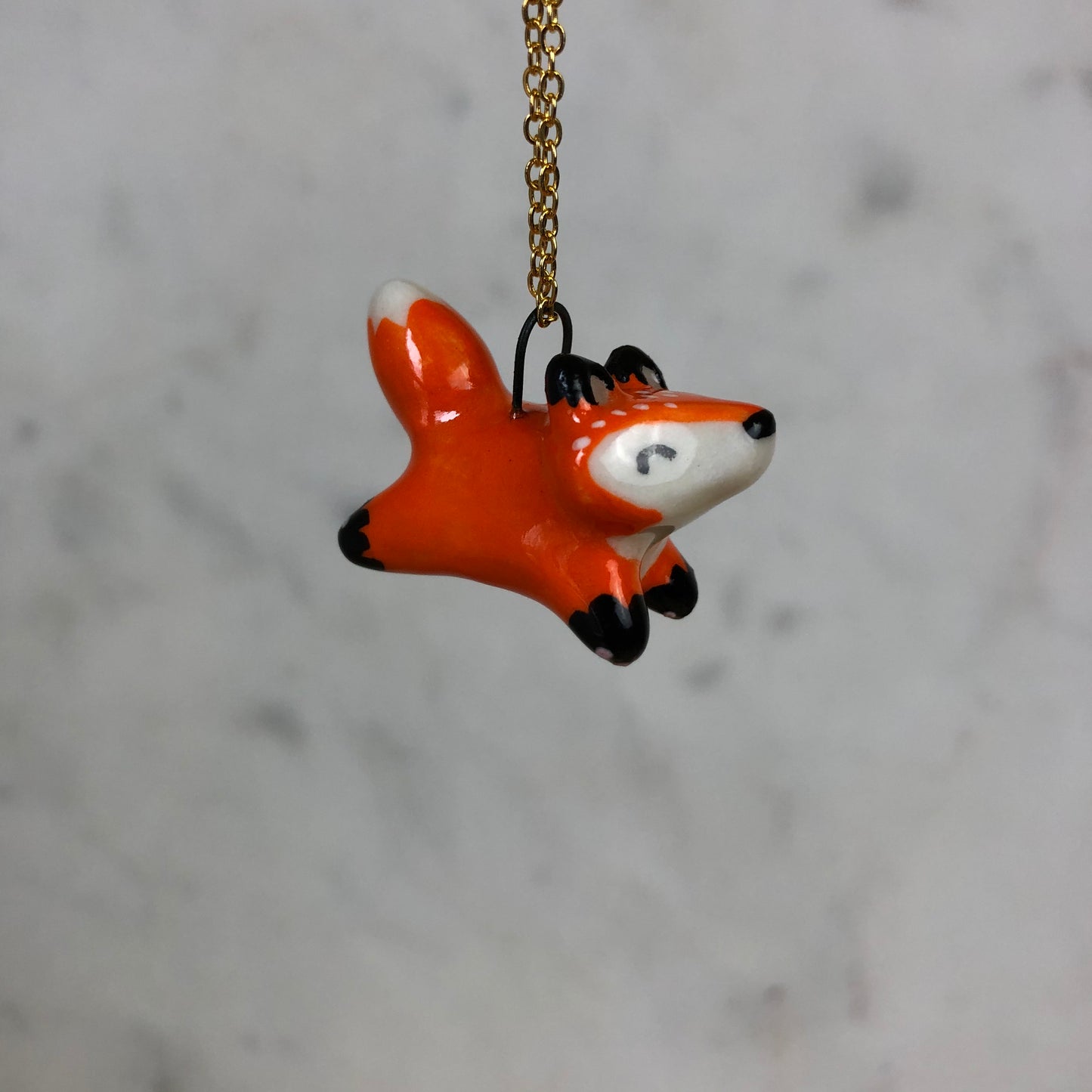 Fox Pendent Necklace
