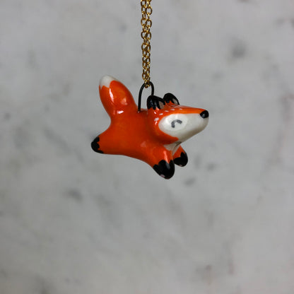 Fox Pendent Necklace