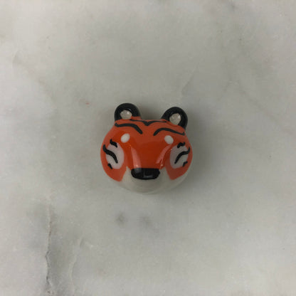 Tiger Porcelain Magnet