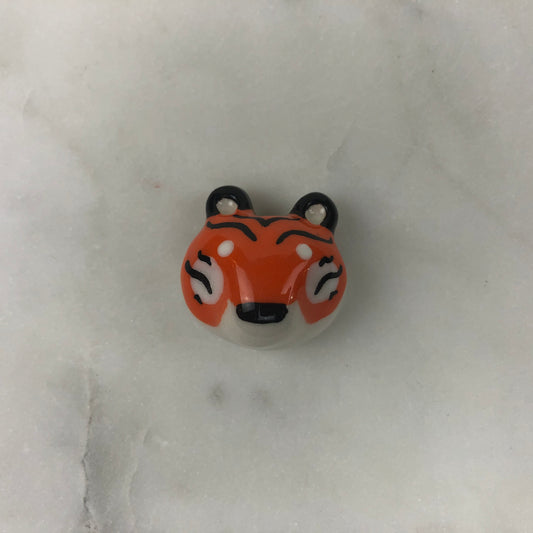 Tiger Porcelain Magnet