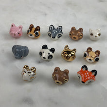 Load image into Gallery viewer, Bunny Animal Lapel Pins
