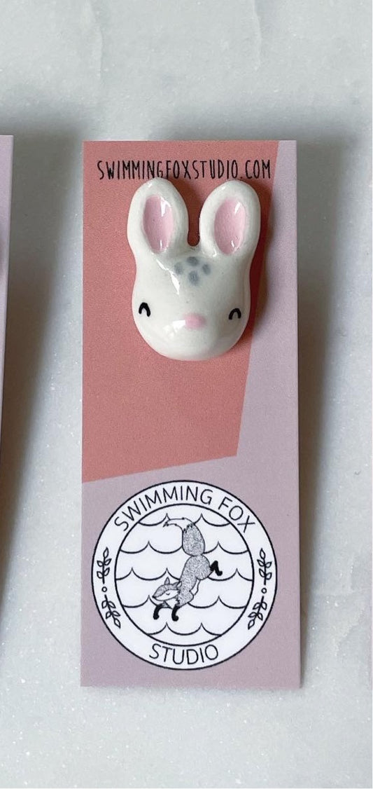 Bunny Animal Lapel Pins